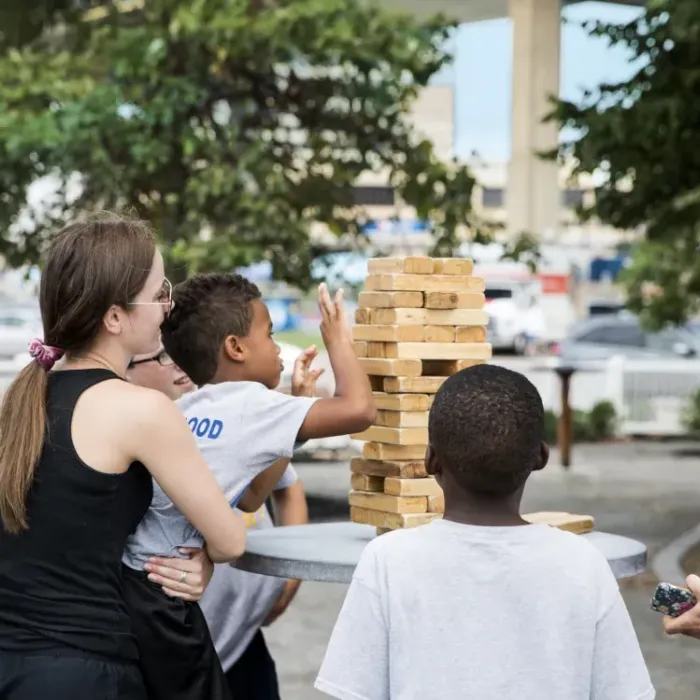 Playing jenga